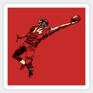 NFL Football Sticker